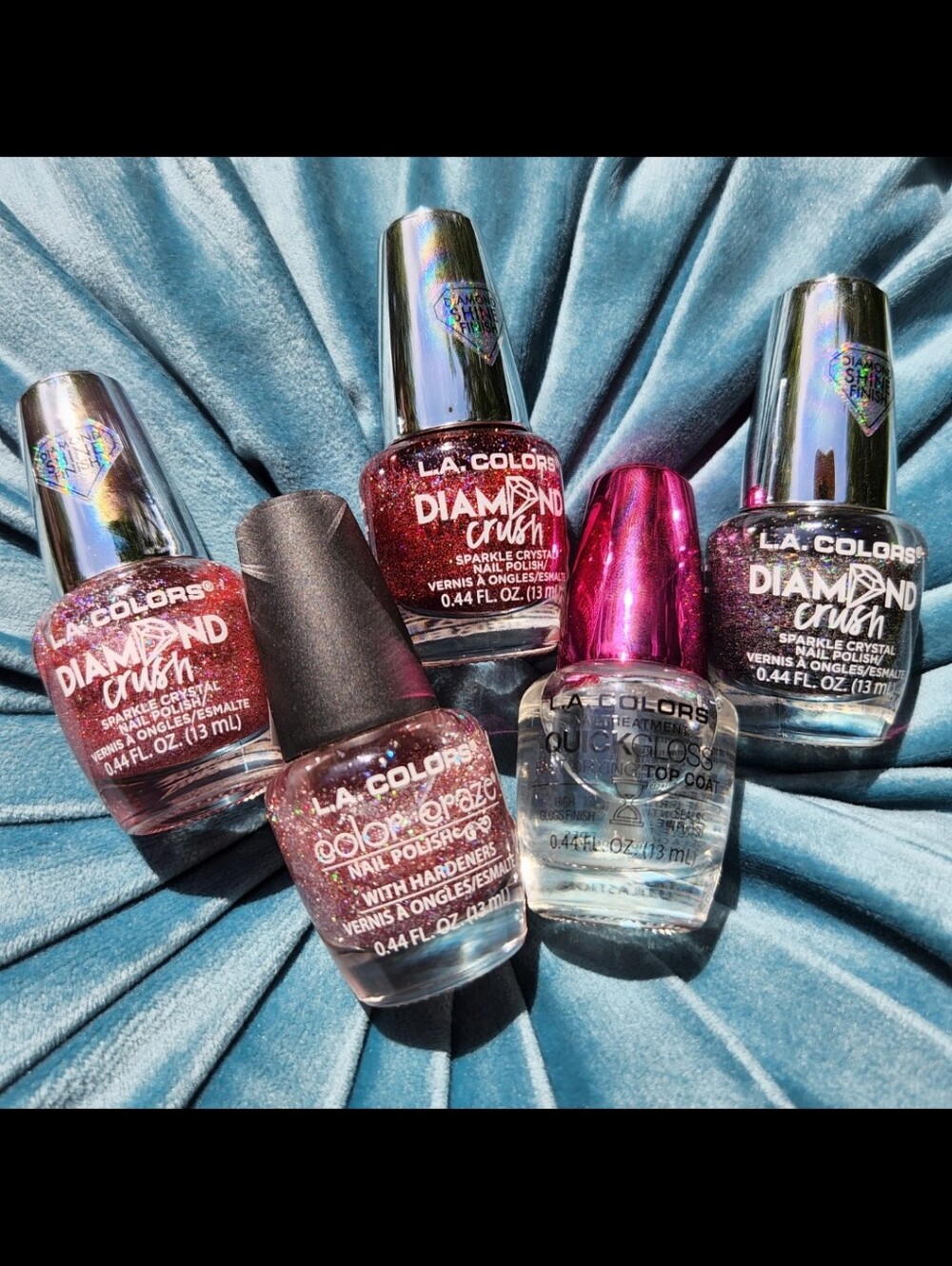 💅 L.A. Colors holo lovers lot 🌈 5x bundle ✨ Diamond Crush + More!